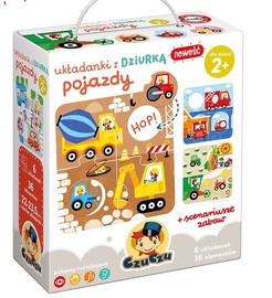 With a hole, 0.3 cm, įvairių spalvų, 36 vnt. CzuCzu dėlionė