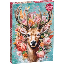 - 1000 Flower Deer 30752 30752, 50 cm x 70 cm, 1000 vnt. CherryPazzi dėlionė