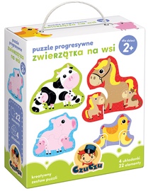 Edukacinė , įvairių spalvų, 22 vnt. CzuCzu dėlionė