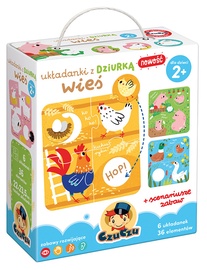 Edukacinė , įvairių spalvų, 36 vnt. CzuCzu dėlionė