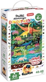 Observation Dinosaurs 32732, 68 cm x 48 cm, 60 vnt. CzuCzu dėlionė