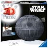 3D dėlionė Death Star 11555, 23 cm x 23 cm, 540 vnt., pilka Ravensburger dėlionė