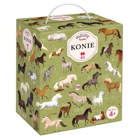 Horses 1729, 68 cm x 48 cm, 60 vnt. CzuCzu dėlionė