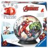 3D dėlionė Marvel Avengers 11496, 12.9 cm x 12.9 cm, 72 vnt. Ravensburger dėlionė