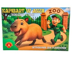 Alexander Aleksandro stalo žaidimas. Capybaras in Action Pabėgimas su ZOO 31584