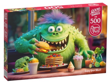 Enjoy Your Meal 30104, 50 cm x 34.5 cm, 500 vnt. CherryPazzi dėlionė