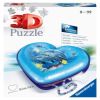 3D dėlionė Heart Box Underwater World 111725, 11 cm x 11 cm, 54 vnt. Ravensburger dėlionė