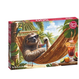 No Hurry No Worries, 34.5 cm x 50 cm, 500 vnt. CherryPazzi dėlionė