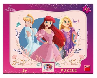 Princess, 29 cm x 37.2 cm, 12 vnt. Dino dėlionė