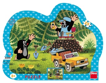 The Little Mole, 25 vnt. Dino dėlionė