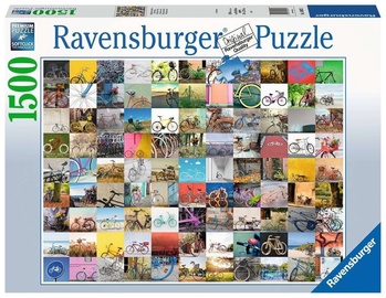 3D dėlionė 99 Bicycles 761489, 1500 vnt. Ravensburger dėlionė