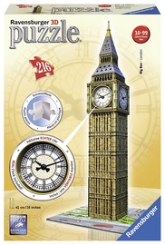 3D dėlionė Big Ben 12586, 6 cm x 6 cm, 216 vnt. Ravensburger dėlionė