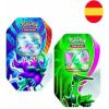 Spanish Pokemon SV6 Collectible card game assorted tin