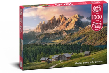 Scenery In The Dolomites 30103, 50 cm x 70 cm, 1000 vnt. CherryPazzi dėlionė