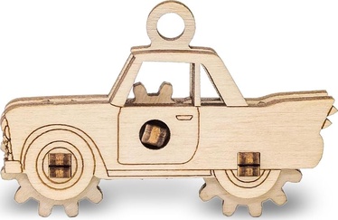 Medinė 3D 519204, 6.1 cm x 9.8 cm, 10 vnt. Eco-Wood-Art dėlionė