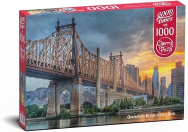 Queensboro Bridge In New York 30141, 50 cm x 70 cm, 1000 vnt. CherryPazzi dėlionė