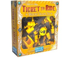 Rebel Žaidimo Take the Train papildymas: išskirtinis traukinių rinkinys – geltona