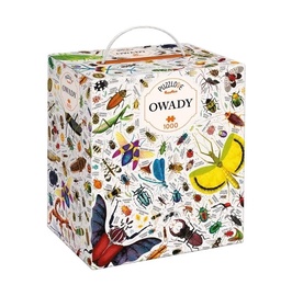 Puzzlove Insects, 48 cm x 68 cm, 1000 vnt. CzuCzu dėlionė