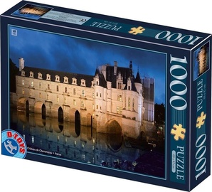 Chenonceau France 452963, 47 cm x 68 cm, 1000 vnt. D-Toys dėlionė
