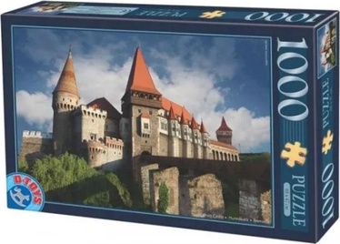 Corvin Castle Romania 453924, 47 cm x 68 cm, 1000 vnt. D-Toys dėlionė