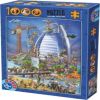 Burj Al Arab 446201, 68 cm x 47 cm, 1000 vnt. D-Toys dėlionė