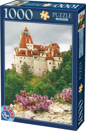 Romania Bran Castle 452970, 68 cm x 47 cm, 1000 vnt. D-Toys dėlionė
