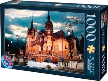 Romania Peles Castle 452971, 47 cm x 68 cm, 1000 vnt. D-Toys dėlionė