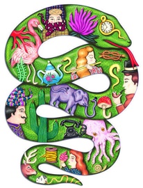 DJ07650, 350 vnt. Djeco dėlionė