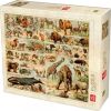Encyclopedia Wild Animals 386802, 47 cm x 68 cm, 1000 vnt. Deico dėlionė