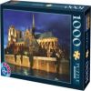 France, Paris - Notre Dame Cathedral 70517, 47 cm x 68 cm, 1000 vnt. D-Toys dėlionė