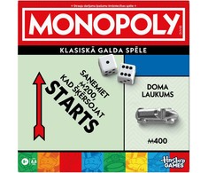 MONOPOLY Žaidimas „Monopolis“, latvių k.
