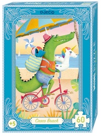 DJ07678, 16 cm x 22 cm, 60 vnt. Djeco dėlionė