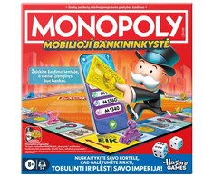 Stalo žaidimas Monopolis: Mobilioji bankininkystė (lietuvių k.)