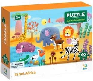 In Hot Africa, 23 cm x 32 cm, 60 vnt. Dodo dėlionė