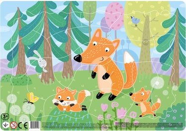 Fox 406144, 21 cm x 29.7 cm, 21 vnt. Dodo dėlionė