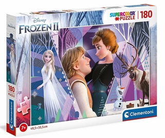 Frozen 2, 48.5 cm x 33.5 cm, 180 vnt. Clementoni dėlionė