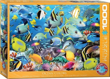 Ocean Colors 452560, 48.9 cm x 67.3 cm, 1000 vnt. Eurographics dėlionė