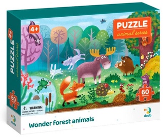 Wonder Forest Animals DOP300375, 23 cm x 32 cm, 60 vnt. Dodo dėlionė
