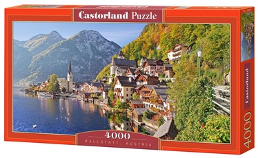 Hallstatt, Austria 4000 el. C-400041-2, 138 cm x 68 cm, 4000 vnt. Castorland dėlionė
