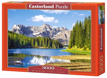 Lake Misurina 3000 el. 300198, 92 cm x 68 cm, 3000 vnt. Castorland dėlionė