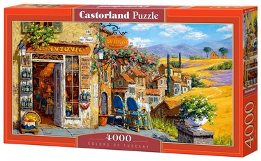 colors of Tuscany 4000 el. C-400171, 138 cm x 68 cm, 4000 vnt. Castorland dėlionė