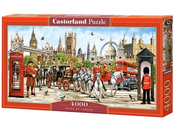 Pride of London 4000 el. C-400300-2, 138 cm x 68 cm, 4000 vnt. Castorland dėlionė