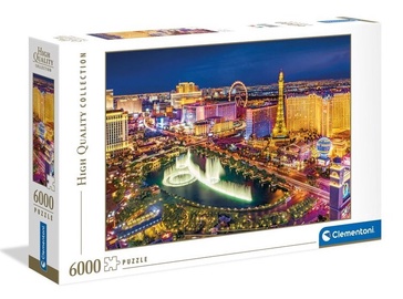 Las Vegas 36528, 168.6 cm x 118.4 cm, 6000 vnt. Clementoni dėlionė