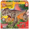 3D dėlionė T-Rex 19182, 6.1 cm x 14 cm, 82 vnt., ruda Educa dėlionė