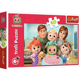 Cocomelon, 22 cm x 33 cm, 60 vnt. Trefl dėlionė