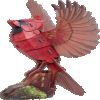 3D dėlionė MakeBug American MB-D-0055, 12 cm x 5 cm, raudona Cardinal dėlionė