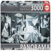 Guernica Pablo Picasso - Panorama 11502, 144 cm x 68 cm, 3000 vnt., pilka Educa dėlionė