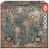 Historical World Map 18017, 156 cm x 107 cm, 8000 vnt., pilka Educa dėlionė