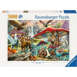 Mushrooms & Myths, 101 cm x 153 cm, 5000 vnt. Ravensburger dėlionė