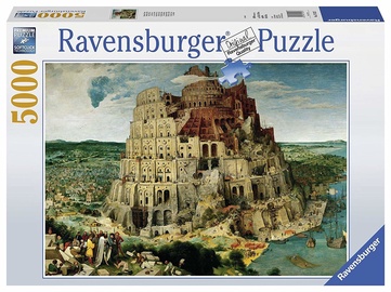 Tower of Babel 17423, 153 cm x 101 cm, 5000 vnt. Ravensburger dėlionė
